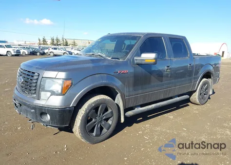 2012 Ford F150 Supercrew из США, поврежденный, VIN 1FTFW1EF6CFA78392